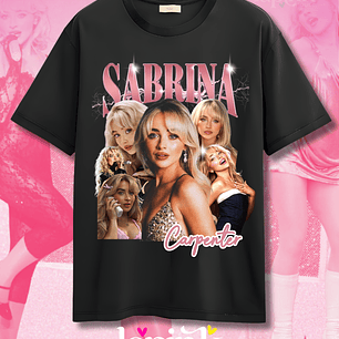Polera Sabrina Carpenter Bootleg  Diseño Exclusivo 2