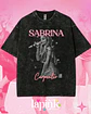 Polera Sabrina Carpenter Diseño Exclusivo 4 Acid Wash Glitter - Miniatura 1
