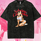 Polera Sabrina Carpenter Diseño Exclusivo 8 Acid Wash - Miniatura 1