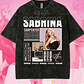 Polera Sabrina Carpenter Diseño Exclusivo 9 Acid Wash - Miniatura 1