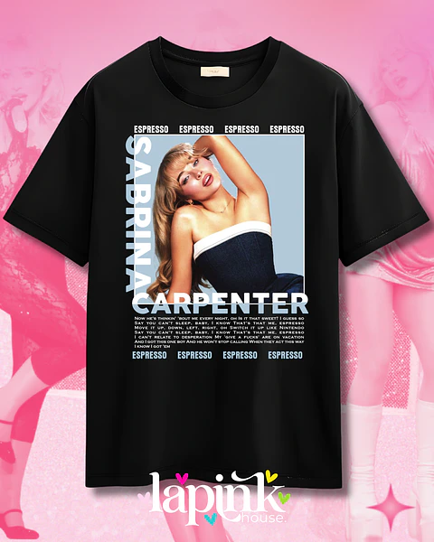 Polera Sabrina Carpenter Diseño Exclusivo 10
