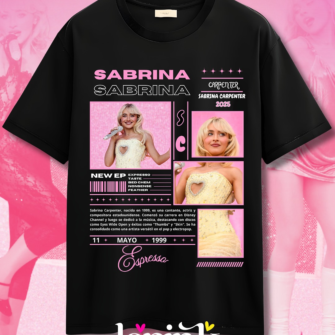 Polera Sabrina Carpenter Diseño Exclusivo 11 1
