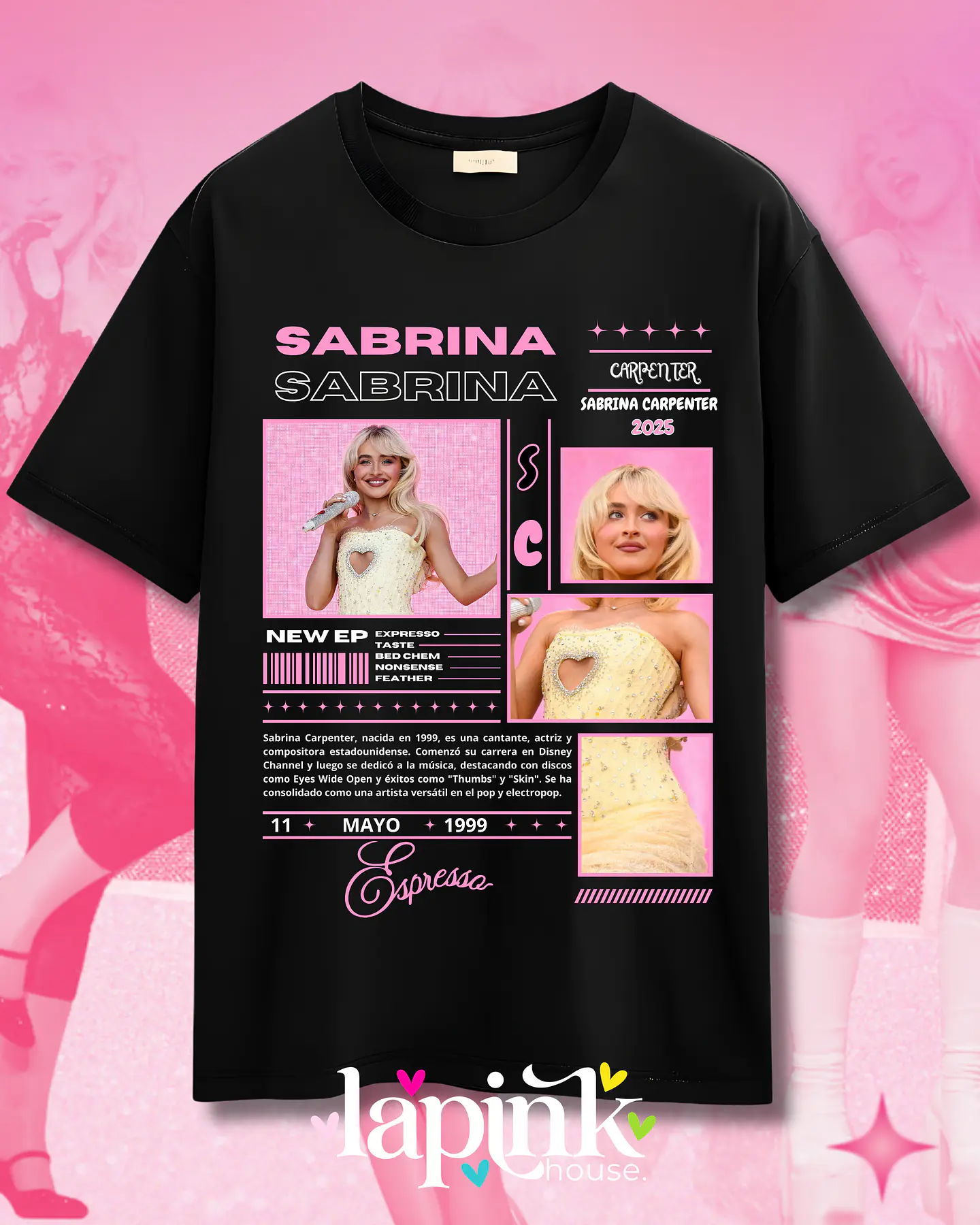 Polera Sabrina Carpenter Diseño Exclusivo 11 1