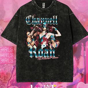 Polera Chappell Roan Lollapalooza Chile 2026 – Diseño Exclusivo Fan Merch Acid Wash 2