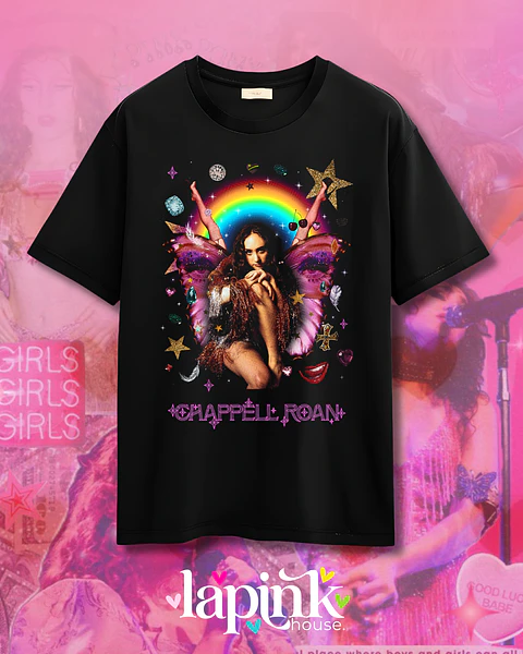 Polera Chappell Roan Lollapalooza Chile 2026 – Diseño Exclusivo Fan Merch 4