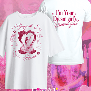 Polera Chappell Roan Lollapalooza Chile 2026 – Diseño Exclusivo Fan Merch 6 Doble Estampado 