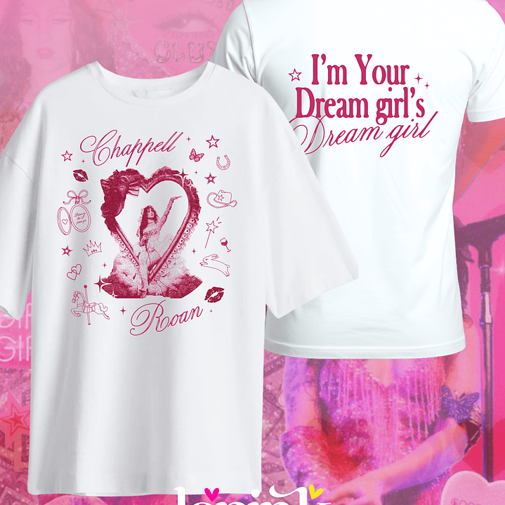 Polera Chappell Roan Lollapalooza Chile 2026 – Diseño Exclusivo Fan Merch 6 Doble Estampado  1