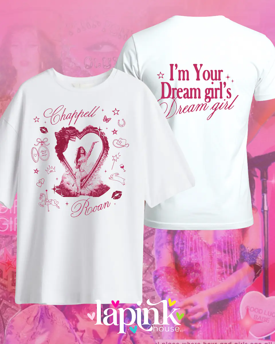 Polera Chappell Roan Lollapalooza Chile 2026 – Diseño Exclusivo Fan Merch 6 Doble Estampado  1