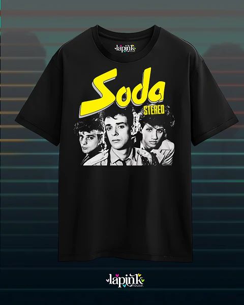 Poleras Soda Stereo - Diseño exclusivo - Concierto Chile 2026 - Edición Limitada 1