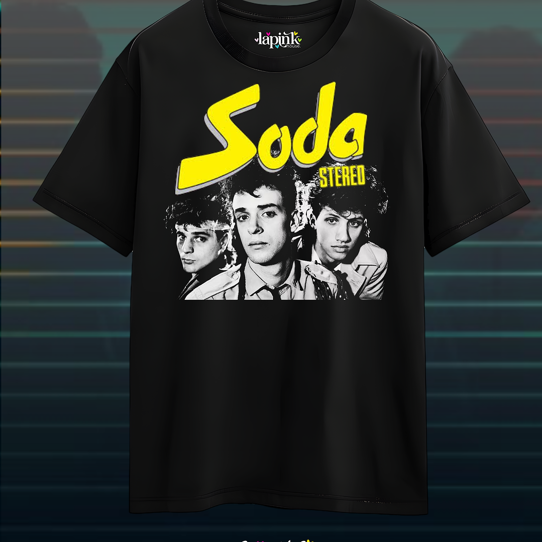 Poleras Soda Stereo - Diseño exclusivo - Concierto Chile 2026 - Edición Limitada 1 1