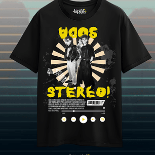 Poleras Soda Stereo - Diseño exclusivo - Concierto Chile 2026 - Edición Limitada 2