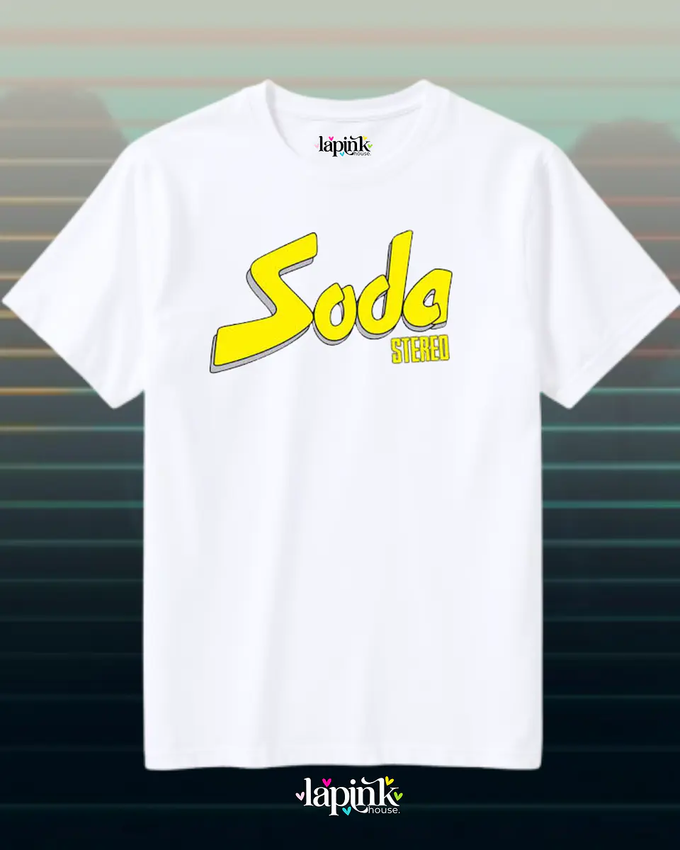 Poleras Soda Stereo - Diseño exclusivo - Concierto Chile 2026 - Edición Limitada 3 2