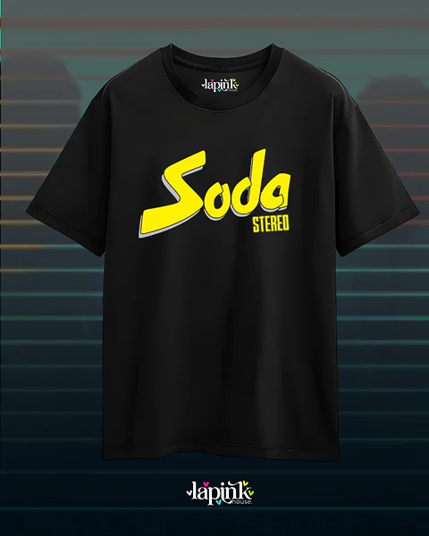 Poleras Soda Stereo - Diseño exclusivo - Concierto Chile 2026 - Edición Limitada 3