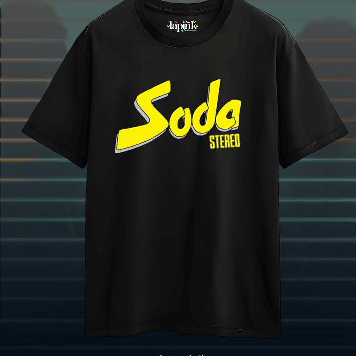 Poleras Soda Stereo - Diseño exclusivo - Concierto Chile 2026 - Edición Limitada 3 1