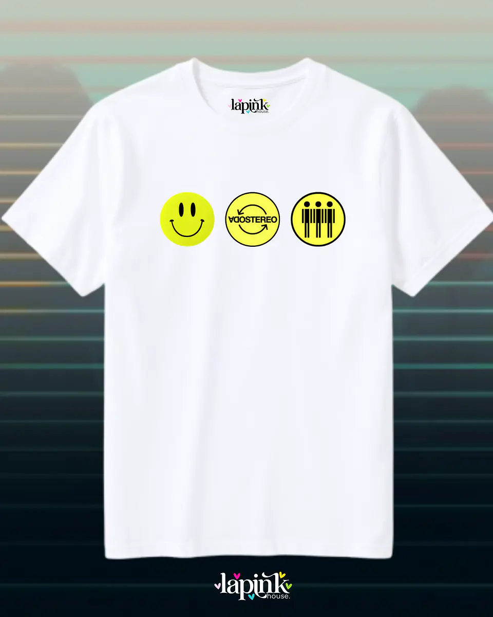 Poleras Soda Stereo - Diseño exclusivo - Concierto Chile 2026 - Edición Limitada 4 2