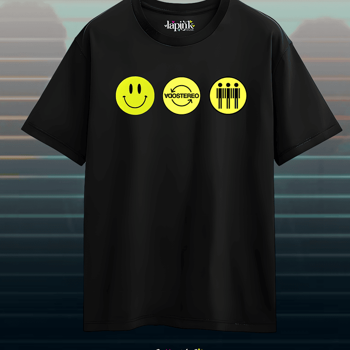 Poleras Soda Stereo - Diseño exclusivo - Concierto Chile 2026 - Edición Limitada 4 1