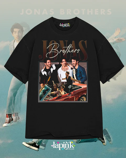 Polera Jonas Brothers - Diseño Exclusivo 1