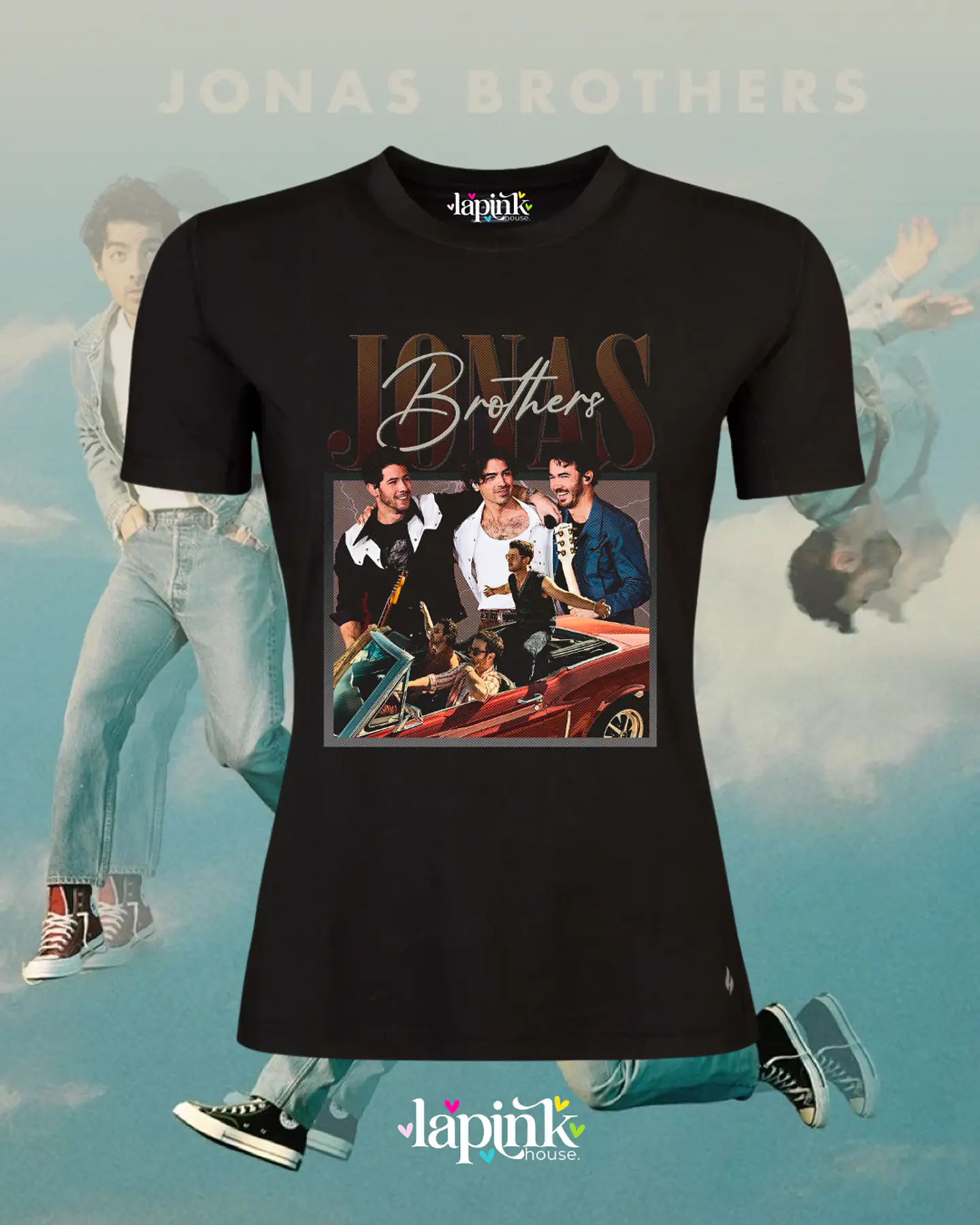 Polera Jonas Brothers - Diseño Exclusivo 1 3