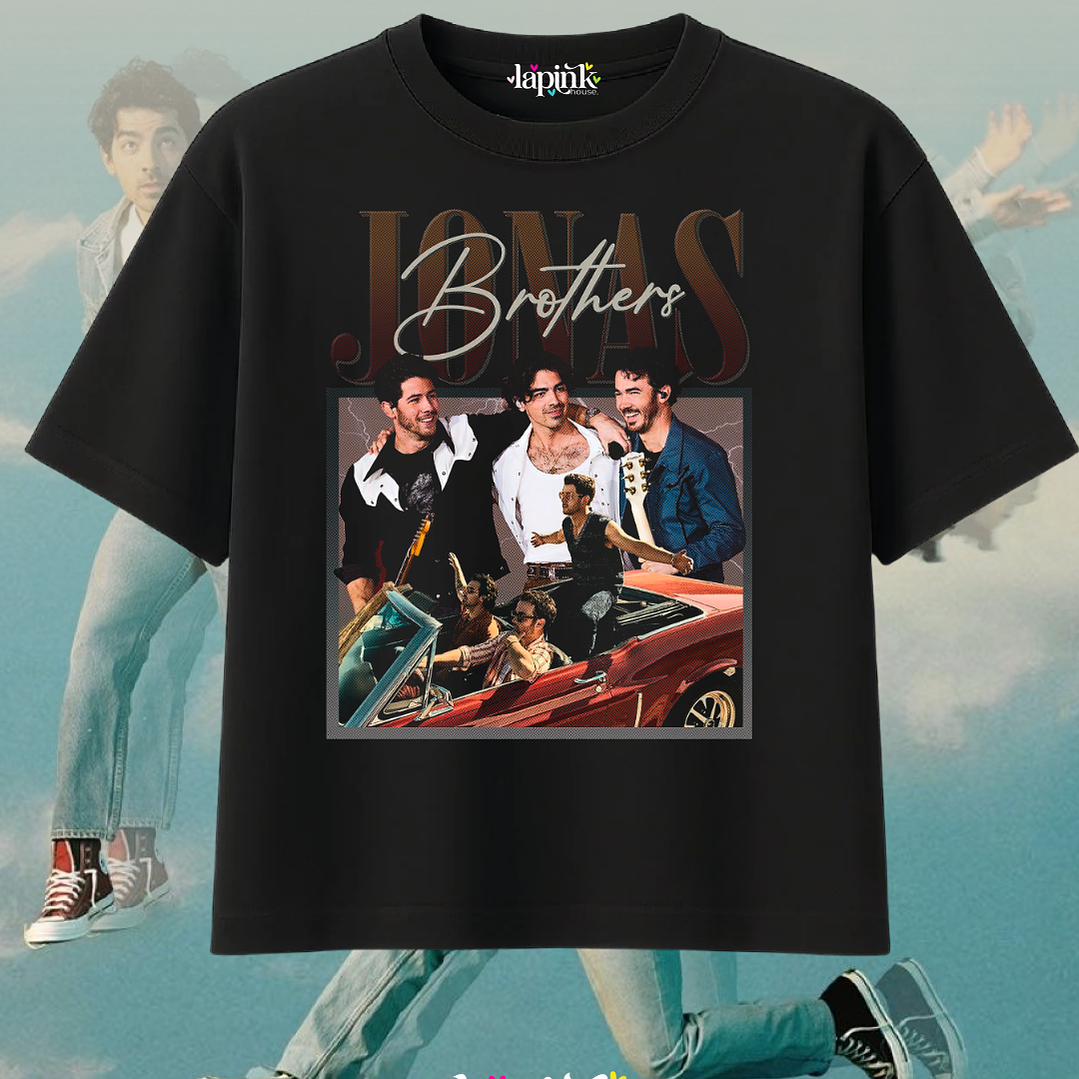 Polera Jonas Brothers - Diseño Exclusivo 1 4