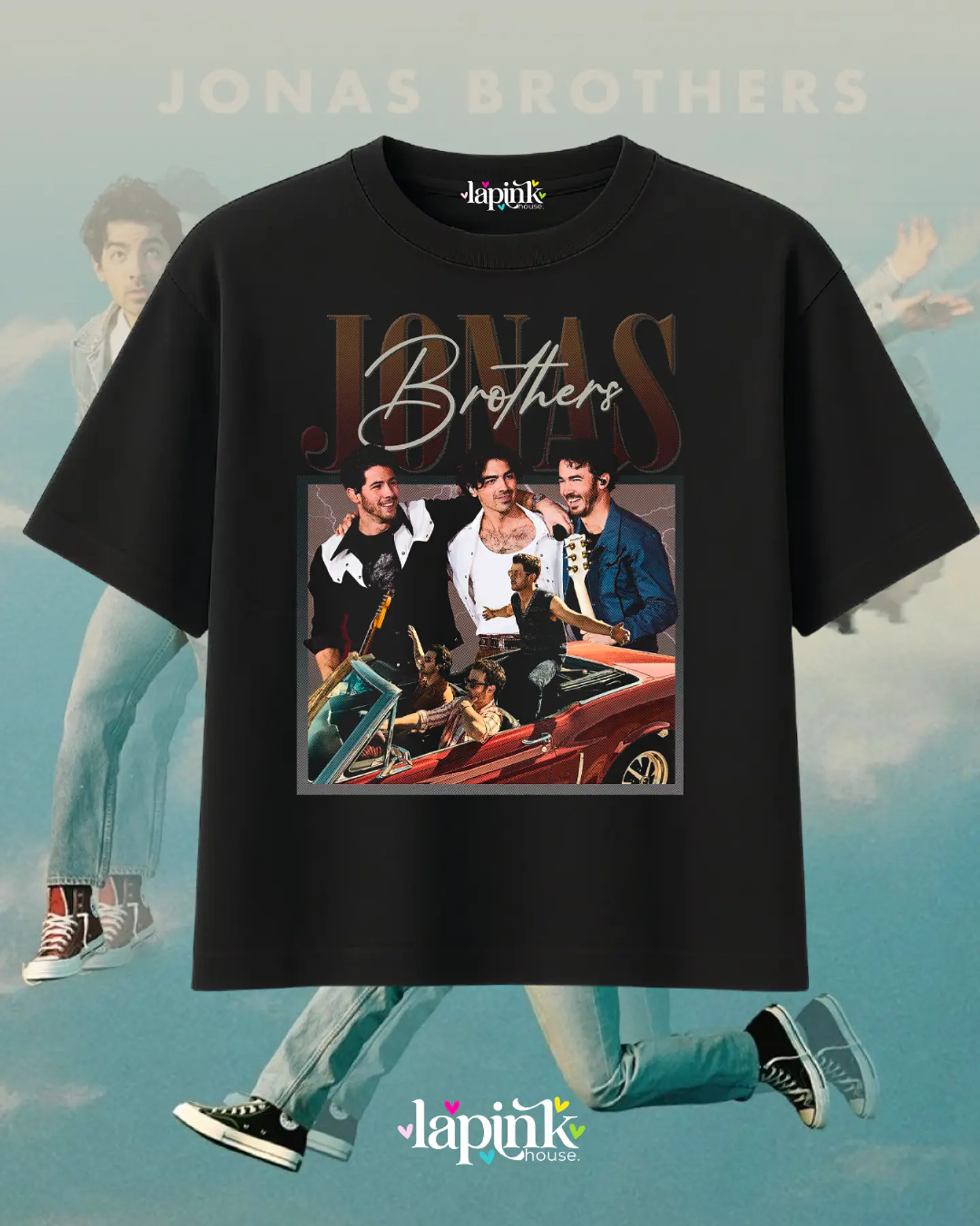 Polera Jonas Brothers - Diseño Exclusivo 1 4