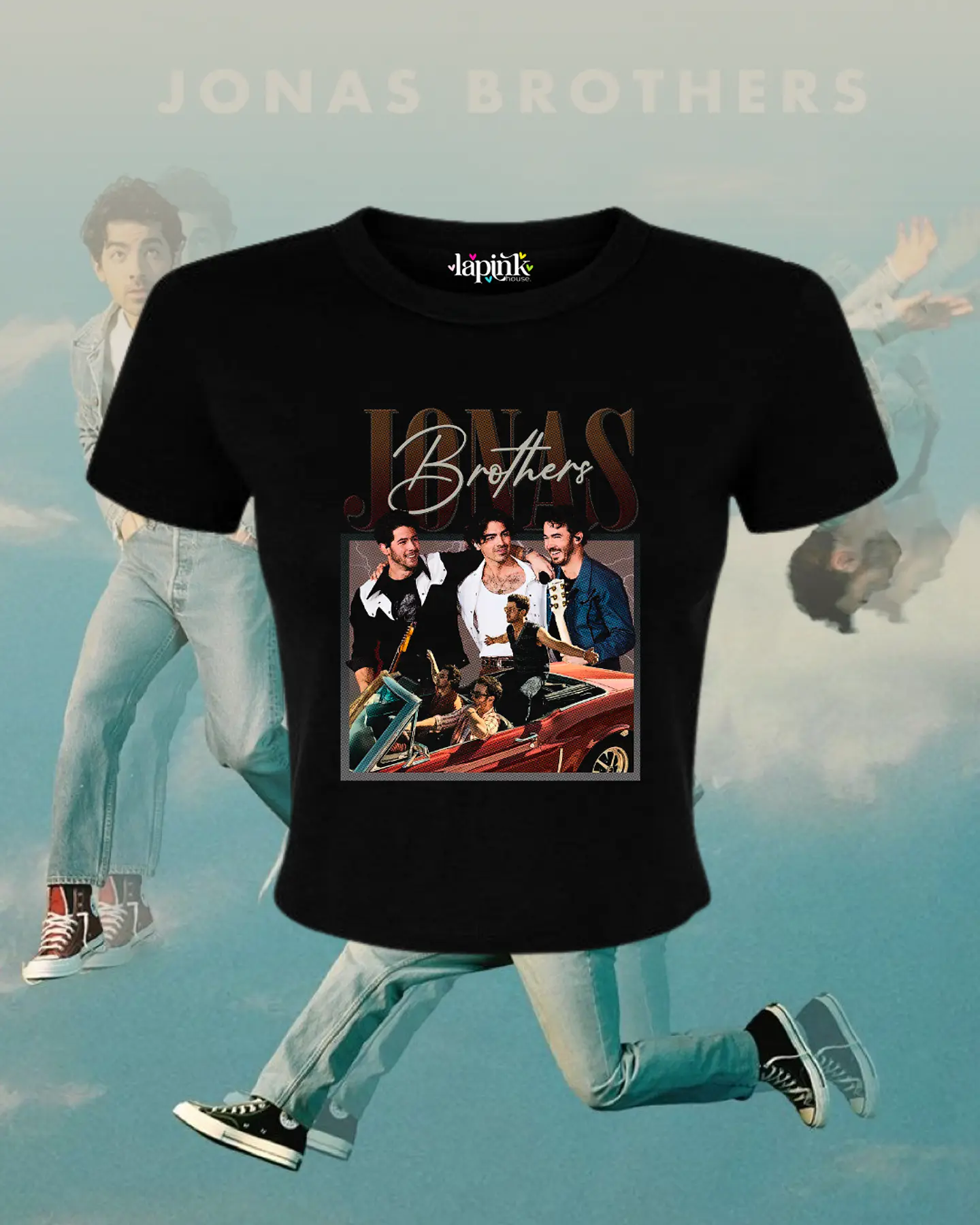 Polera Jonas Brothers - Diseño Exclusivo 1 2