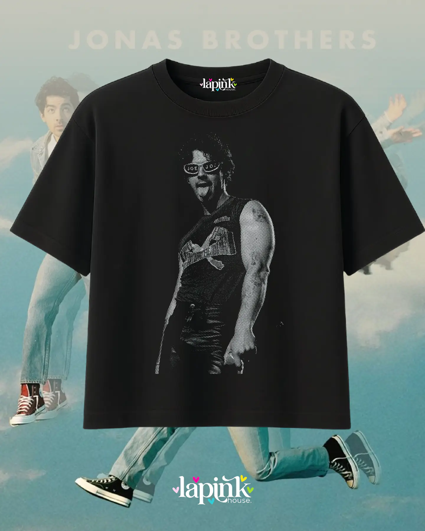 Polera Jonas Brothers Joe Jonas - Diseño Exclusivo 2 3