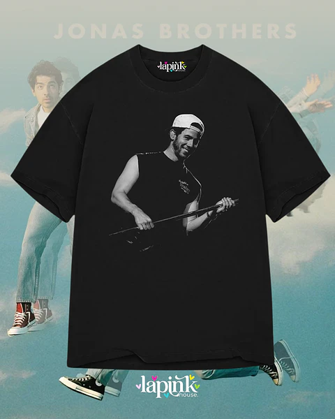 Polera Jonas Brothers Nick Jonas - Diseño Exclusivo 3