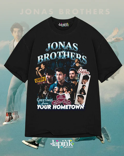 Polera Jonas Brothers Bootleg - Diseño Exclusivo 5