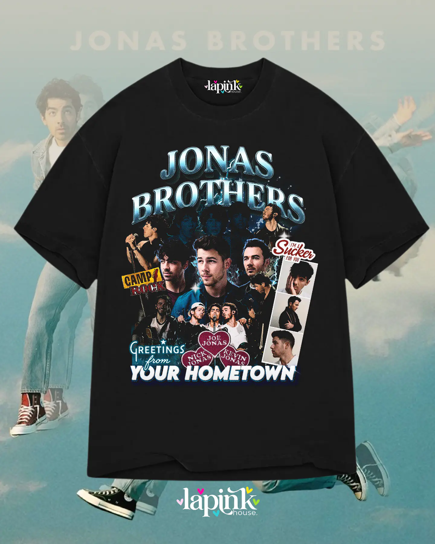 Polera Jonas Brothers Bootleg - Diseño Exclusivo 5 1