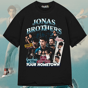 Polera Jonas Brothers Bootleg - Diseño Exclusivo 5