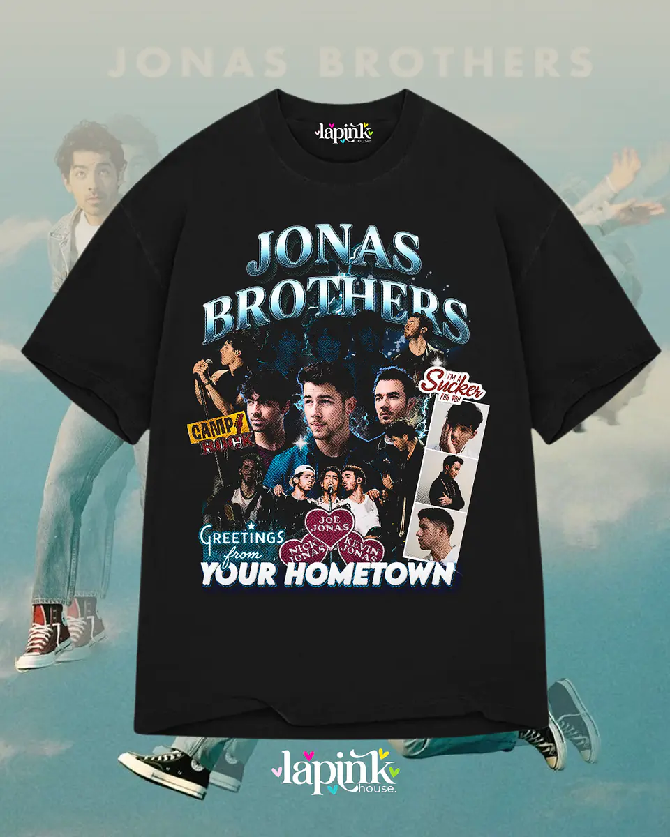 Polera Jonas Brothers Bootleg - Diseño Exclusivo 5 1