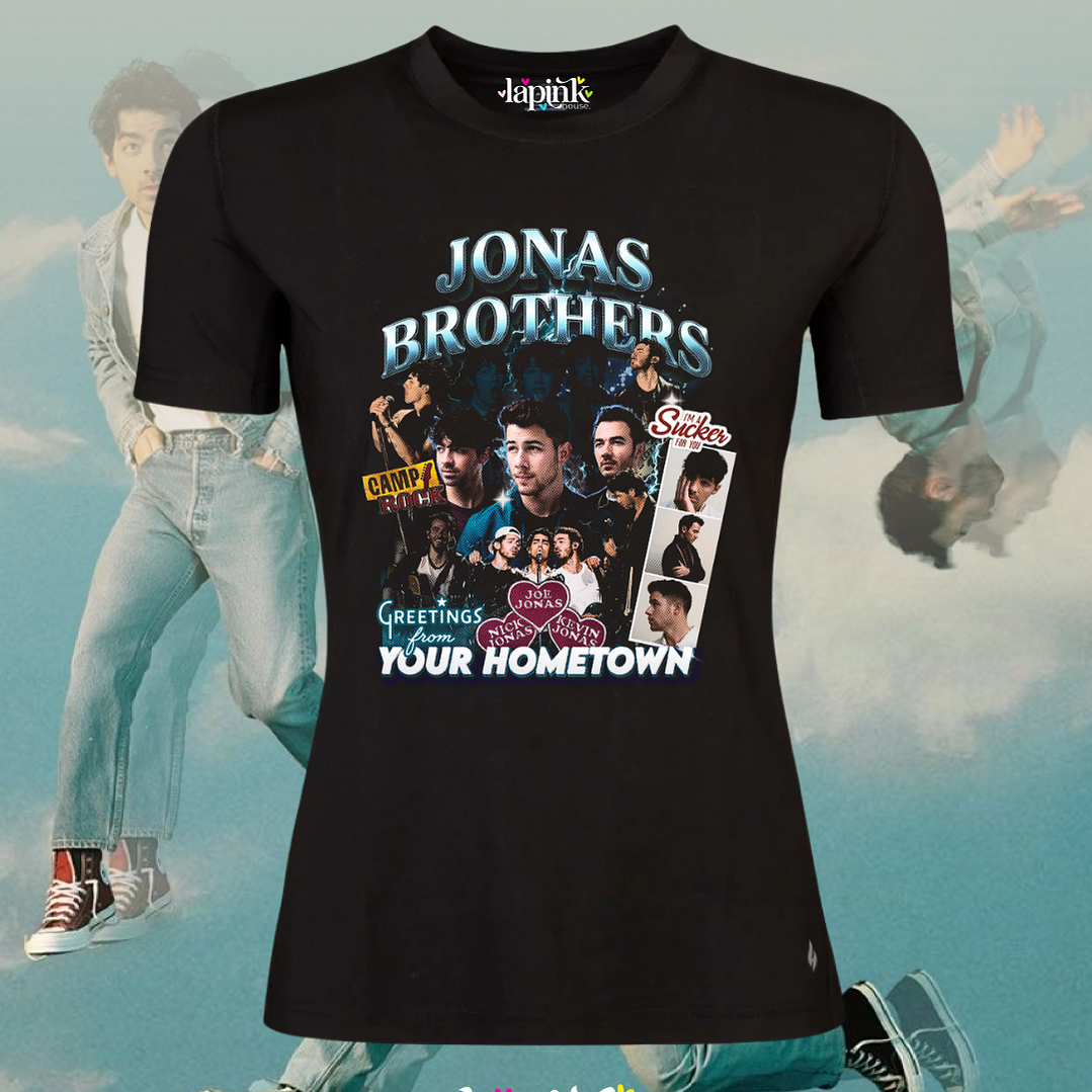 Polera Jonas Brothers Bootleg - Diseño Exclusivo 5 2