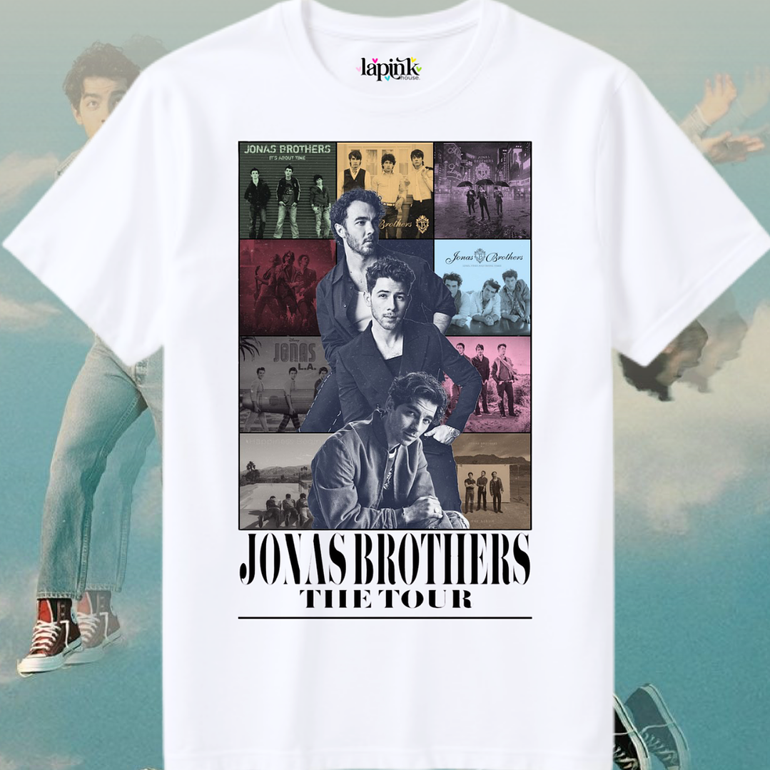 Polera Jonas Brothers - Diseño Exclusivo 7 1