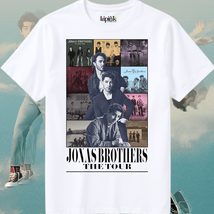 Polera Jonas Brothers - Diseño Exclusivo 7 1