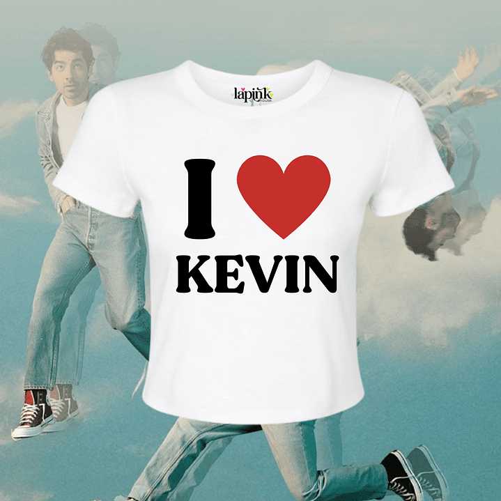 Polera Jonas Brothers - Diseño Exclusivo 8 - I Love KEVIN  2