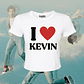 Polera Jonas Brothers - Diseño Exclusivo 8 - I Love KEVIN  - Miniatura 2