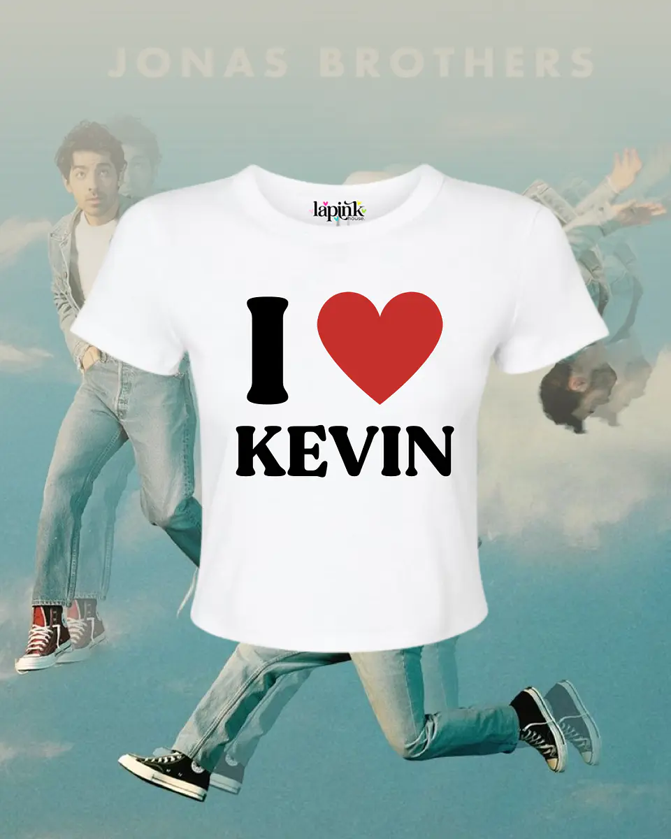 Polera Jonas Brothers - Diseño Exclusivo 8 - I Love KEVIN  2