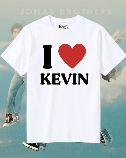 Polera Jonas Brothers - Diseño Exclusivo 8 - I Love KEVIN 