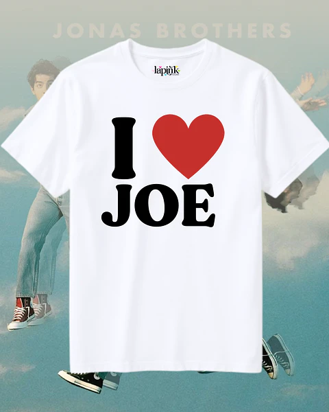 Polera Jonas Brothers - Diseño Exclusivo 9 - I Love JOE