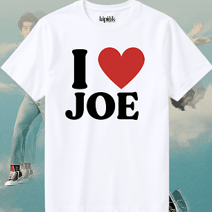 Polera Jonas Brothers - Diseño Exclusivo 9 - I Love JOE