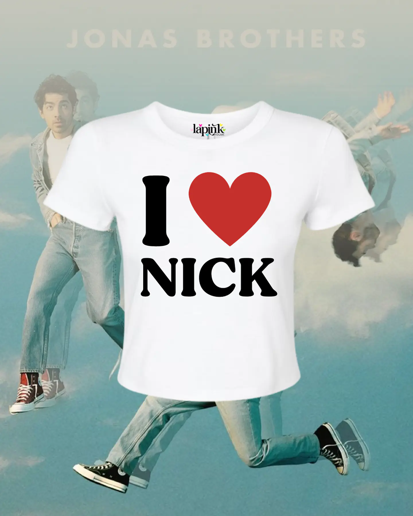Polera Jonas Brothers - Diseño Exclusivo 10 - I Love NICK 2