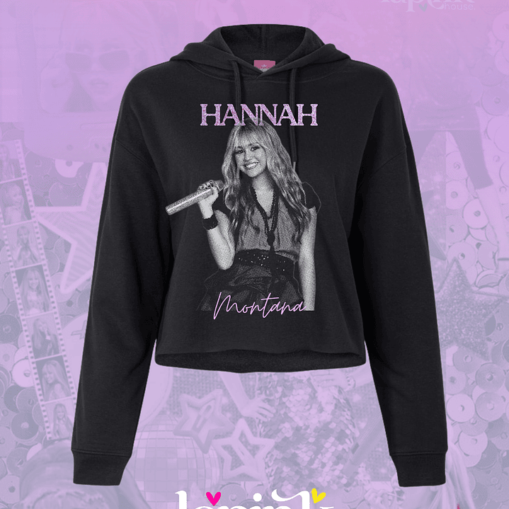 Poleron Hannah Montana  Diseño Exclusivo  Miley Cyrus 3 2