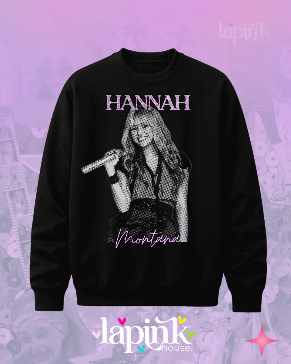 Poleron Hannah Montana  Diseño Exclusivo  Miley Cyrus 3 3