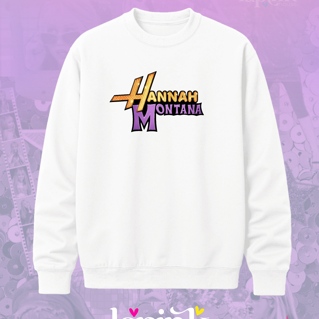 Poleron Hannah Montana  Diseño Exclusivo  Miley Cyrus 4 2