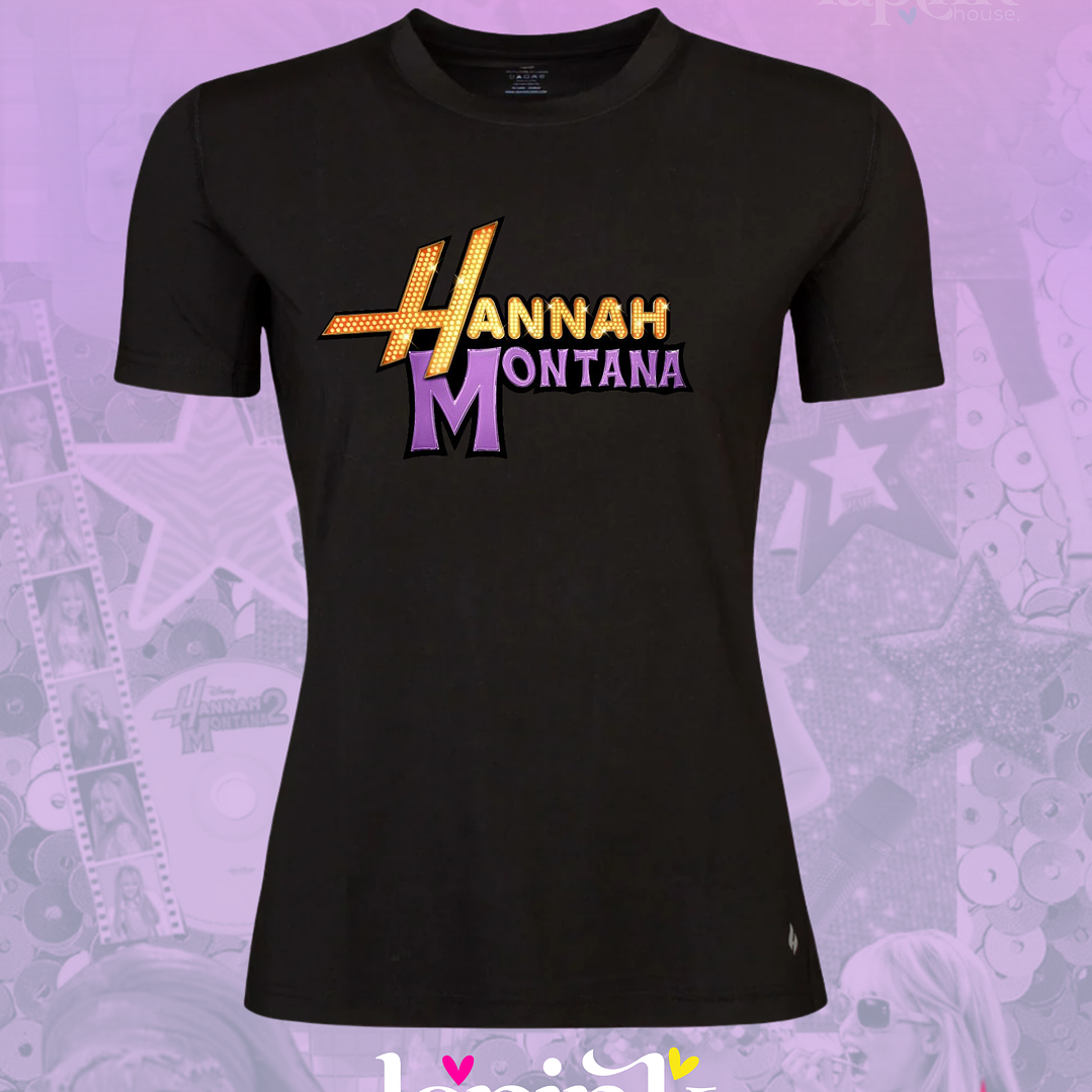 Polera Hannah Montana Diseño Exclusivo Miley Cyrus 4 2