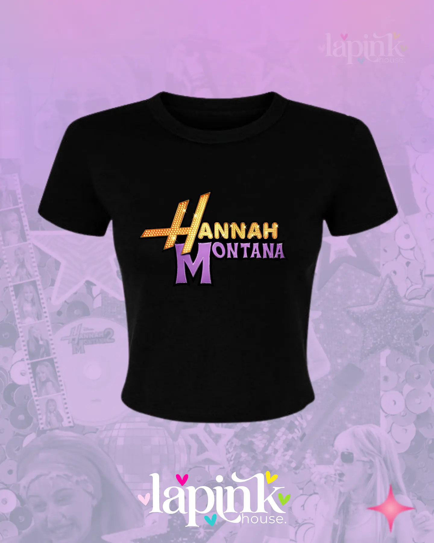 Polera Hannah Montana Diseño Exclusivo Miley Cyrus 4 3