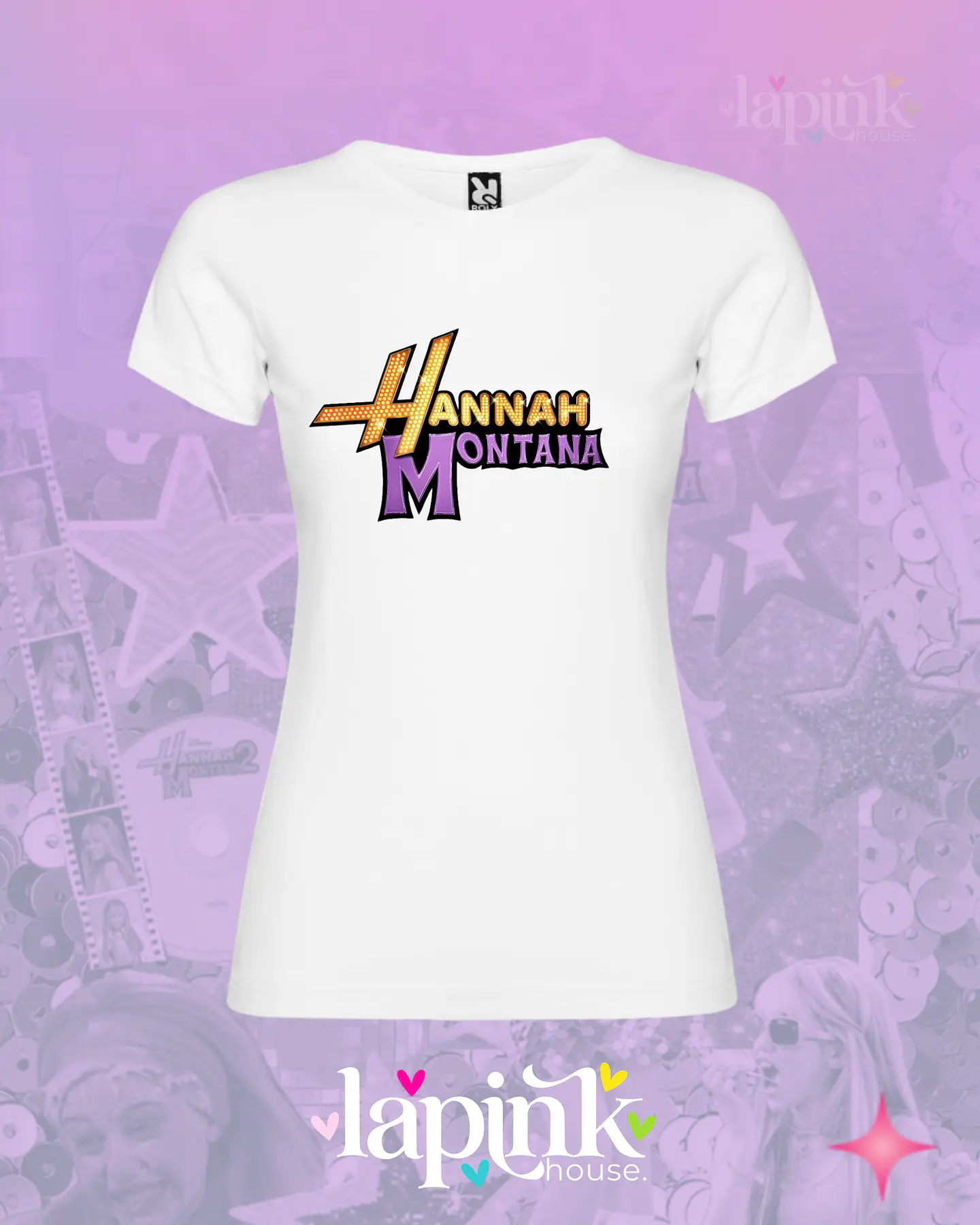Polera Hannah Montana Diseño Exclusivo Miley Cyrus 4 5