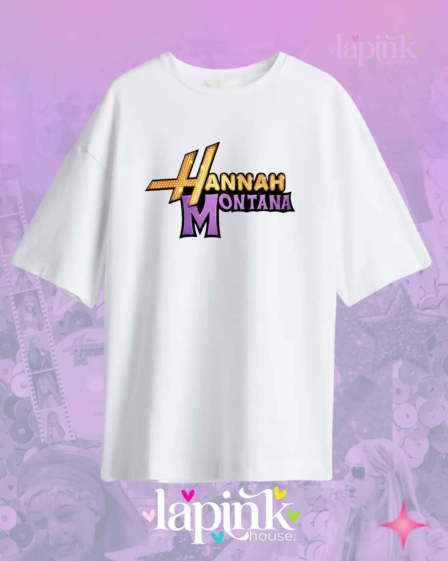 Polera Hannah Montana Diseño Exclusivo Miley Cyrus 4 4