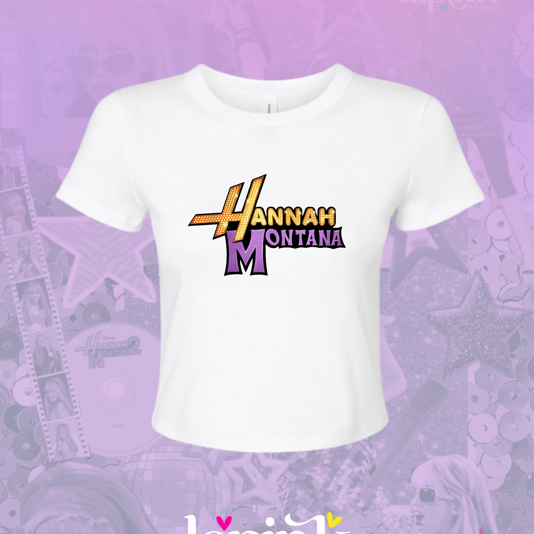 Polera Hannah Montana Diseño Exclusivo Miley Cyrus 4 6