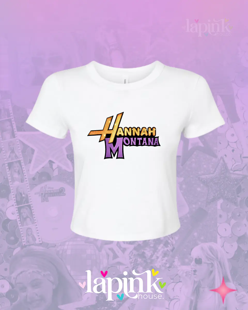 Polera Hannah Montana Diseño Exclusivo Miley Cyrus 4 6